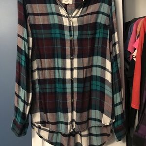 American Eagle Amazingly Soft Long Sleeve Flannel